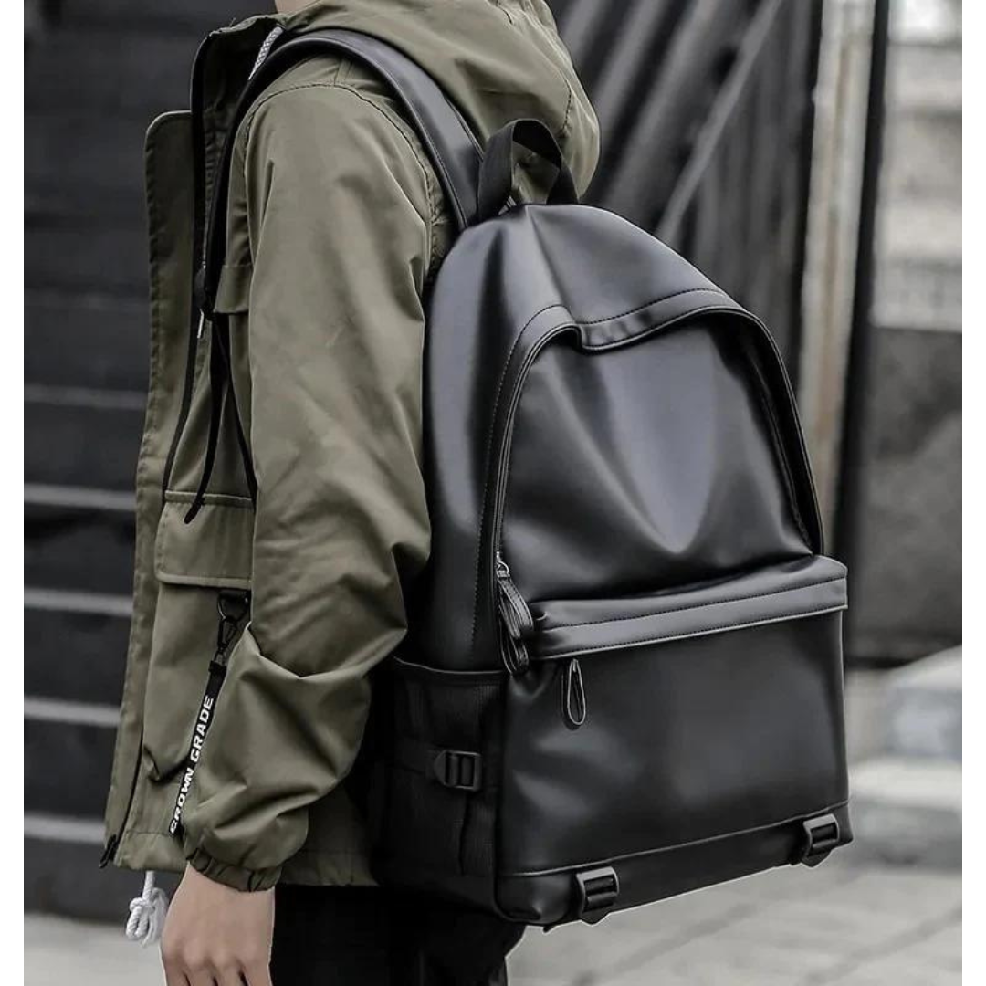 Men's Leather Backpack