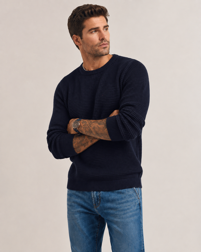 Pullover strutturato in maglia a maniche lunghe