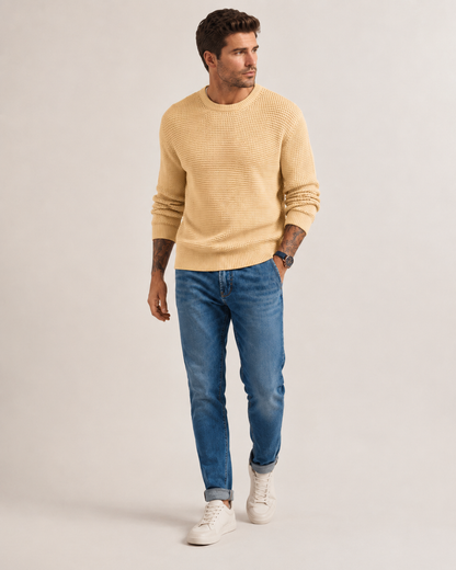 Pullover strutturato in maglia a maniche lunghe