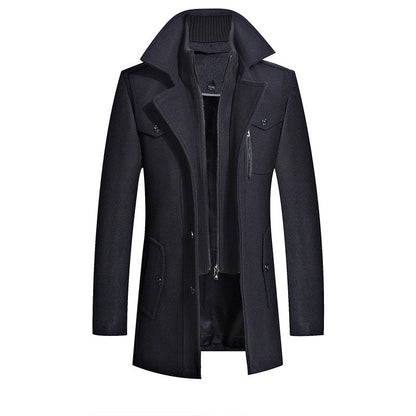 Cappotto casual da uomo per il business Henry