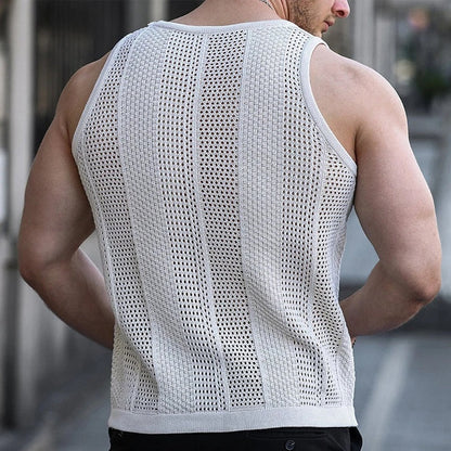 Canotta in maglia da uomo Vinthentic Rocco
