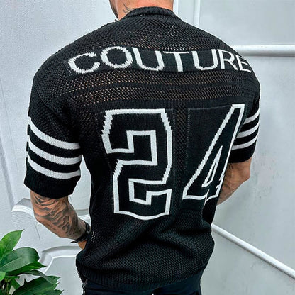 Vinthentic Couture strikket herreskjorte