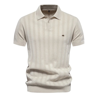 Leon Bonnat Knitted Polo Shirt
