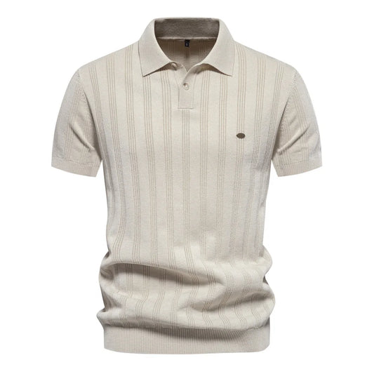 Polo de malha Leon Bonnat