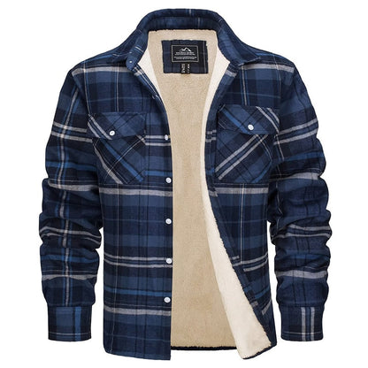 Vinthentic Alpine Sherpa-flanneljakke