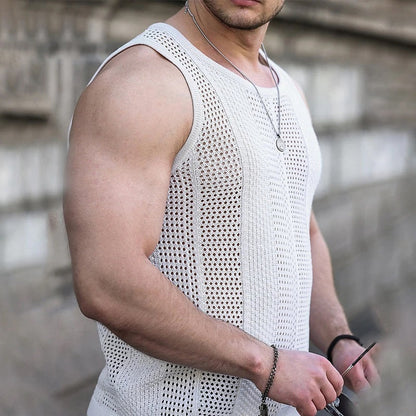 Canotta in maglia da uomo Vinthentic Rocco