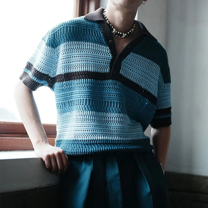 Roger de la Strick-Poloshirt