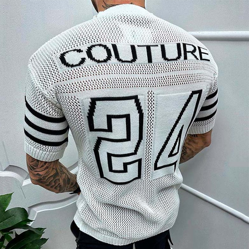 Vinthentic Couture strikket herreskjorte