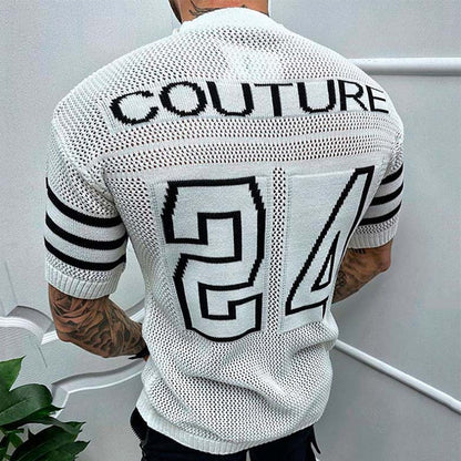 Vinthentic Couture strikket herreskjorte
