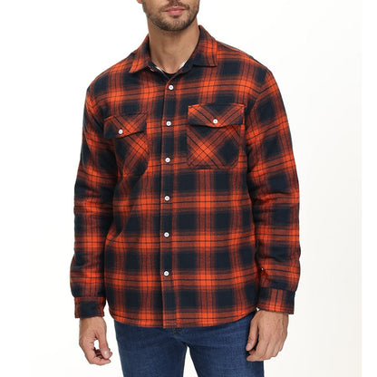 Vinthentic Alpine Sherpa-flanneljakke