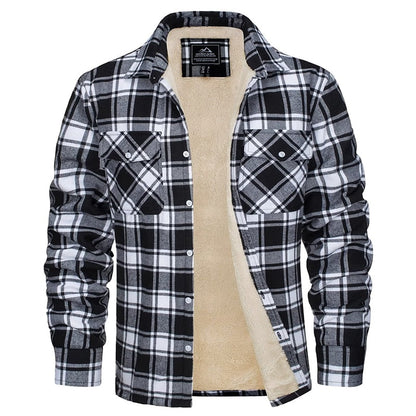 Vinthentic Alpine Sherpa-flanneljakke