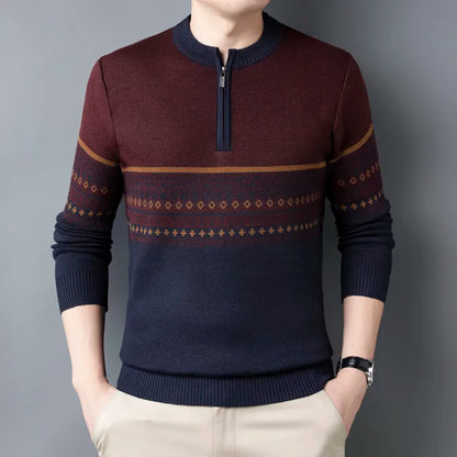 Maglione con cerniera Signature Sanzio