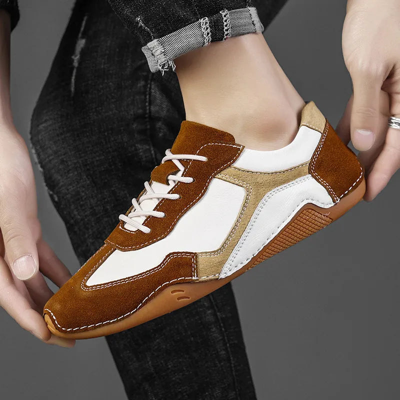 Suede Gum Sneakers