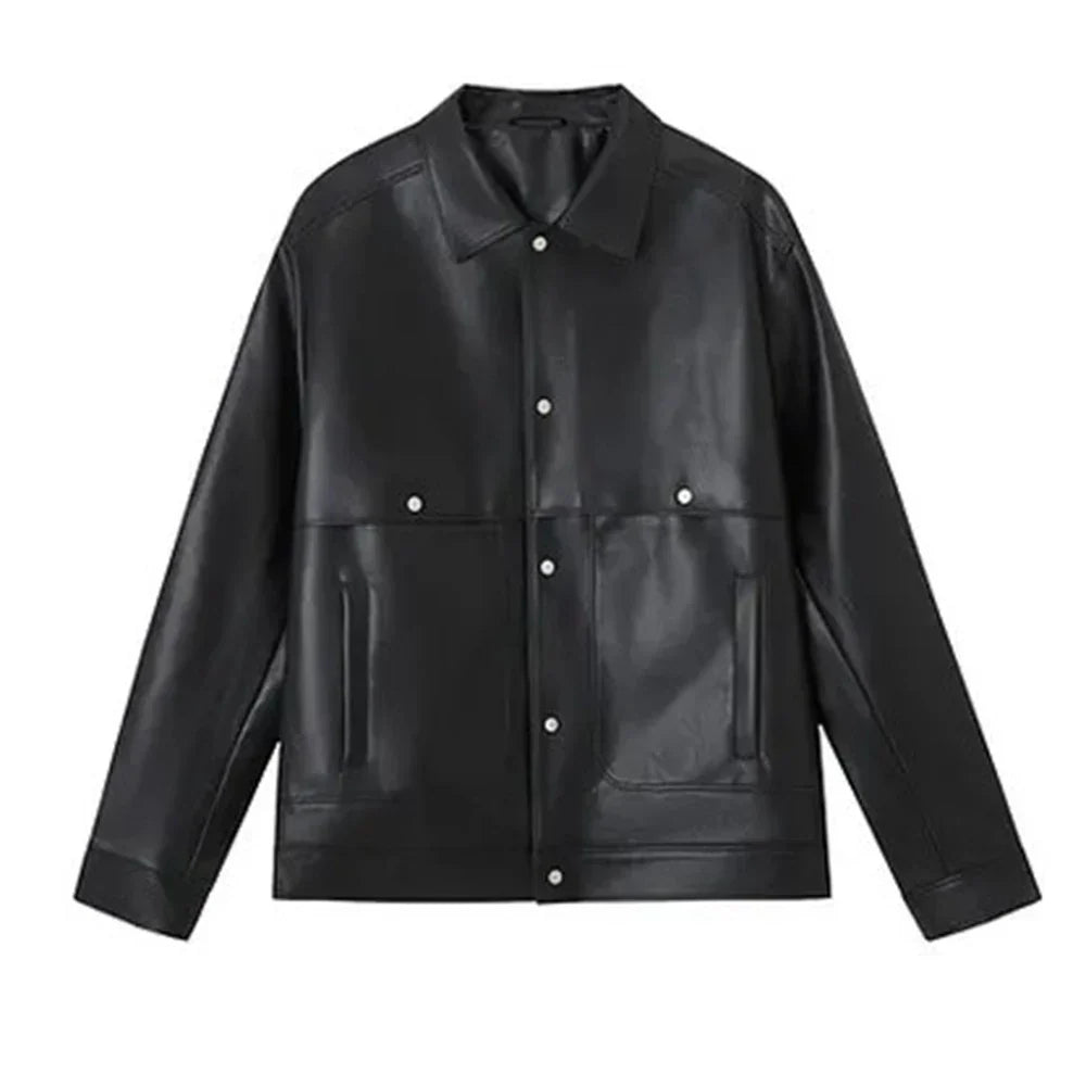 Hamilton Crest Leather Vintage Jacket