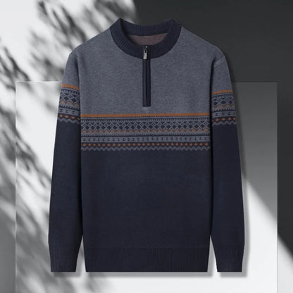 Maglione con cerniera Signature Sanzio