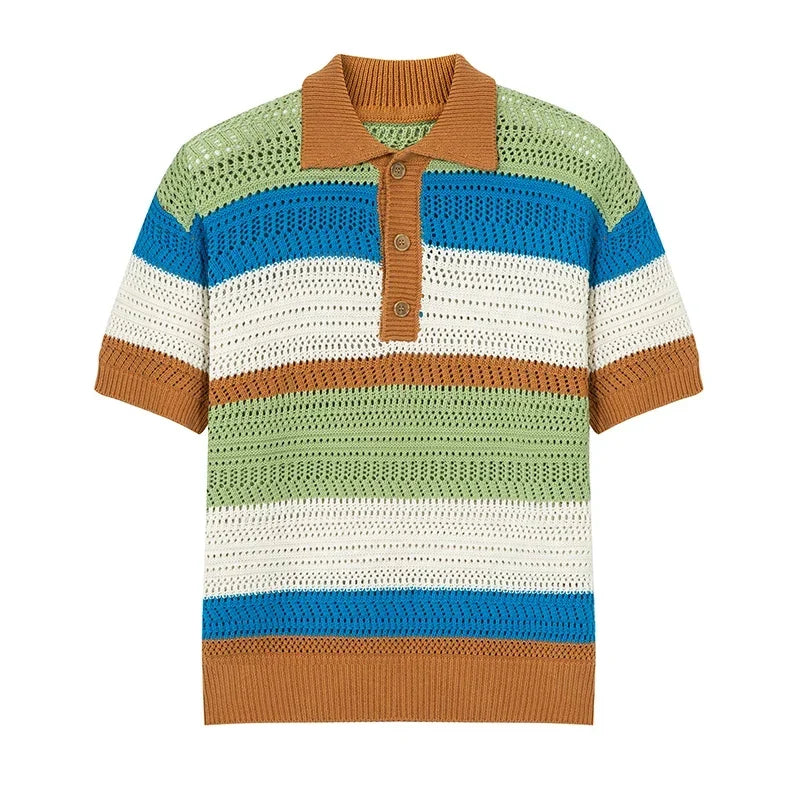 Roger de la Strick-Poloshirt
