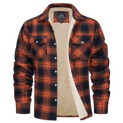 Vinthentic Alpine Sherpa-flanneljakke