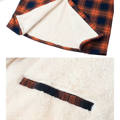 Vinthentic Alpine Sherpa-flanneljakke