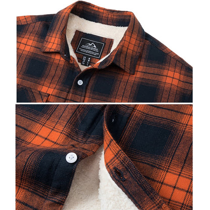 Vinthentic Alpine Sherpa-flanneljakke