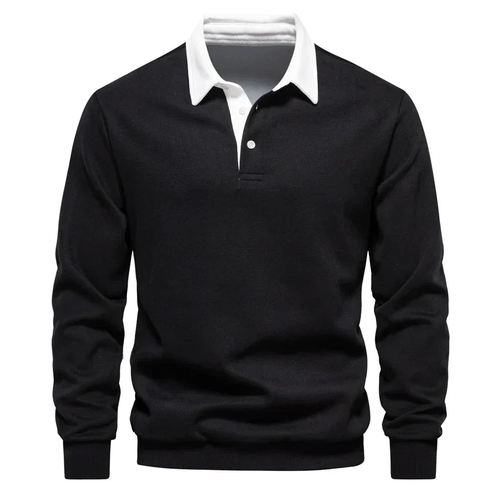 Foxley - Polo Neck Light Sweatshirt