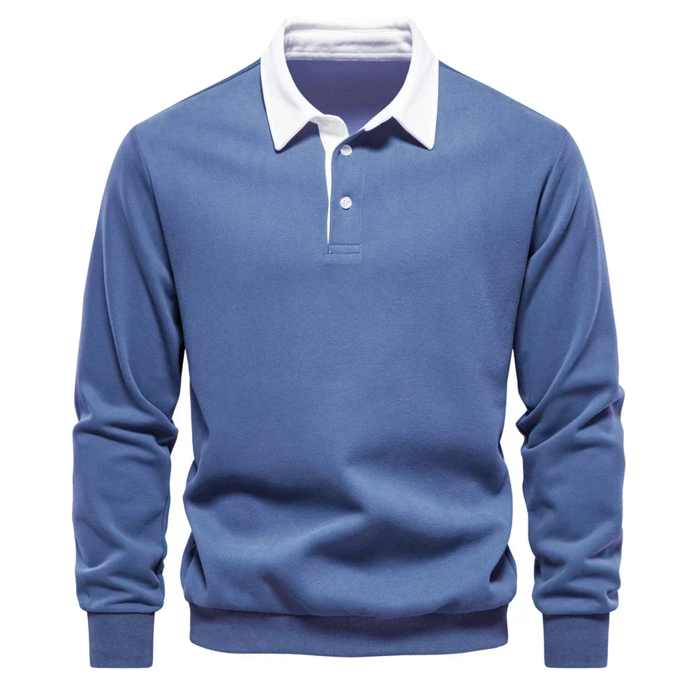 Foxley - Polo Neck Light Sweatshirt