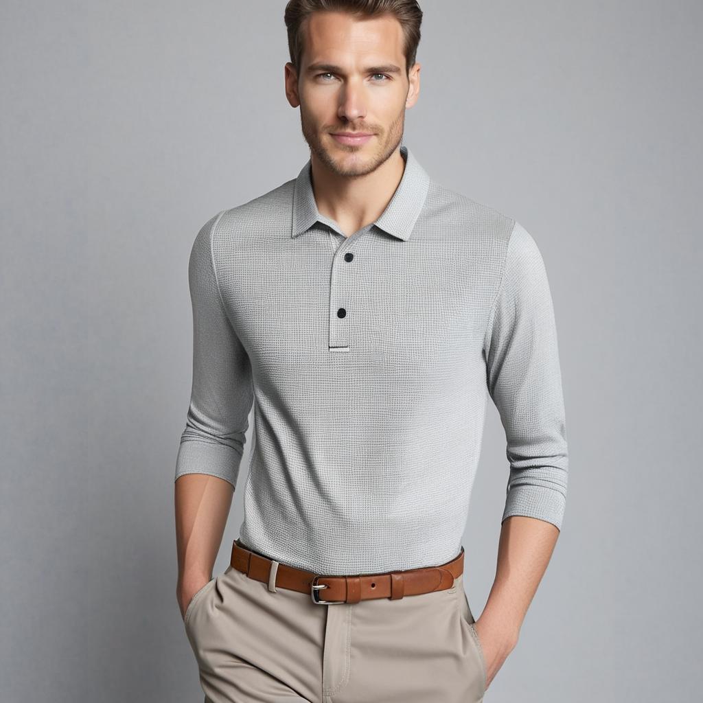 Camden - Buttoned Long Sleeve Polo