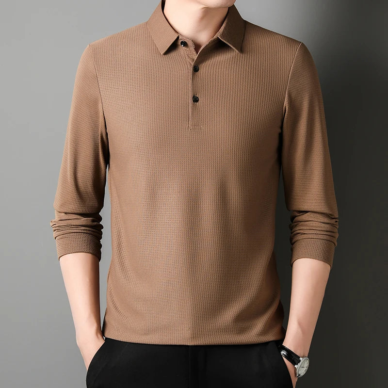 Camden - Buttoned Long Sleeve Polo