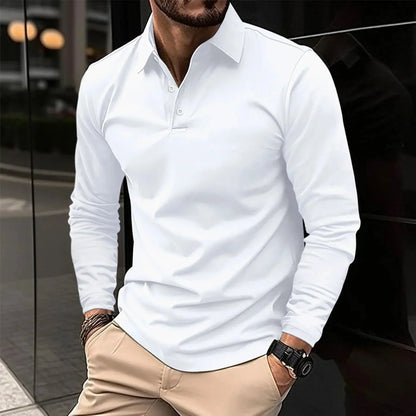 Nathan - Long-Sleeve Polo