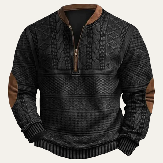 Cardigan oversize con bottoni sul davanti e bordo a coste