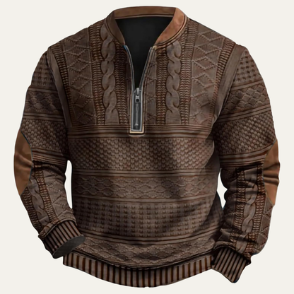 Oversized kardigan s knoflíky vpředu a žebrovaným lemem